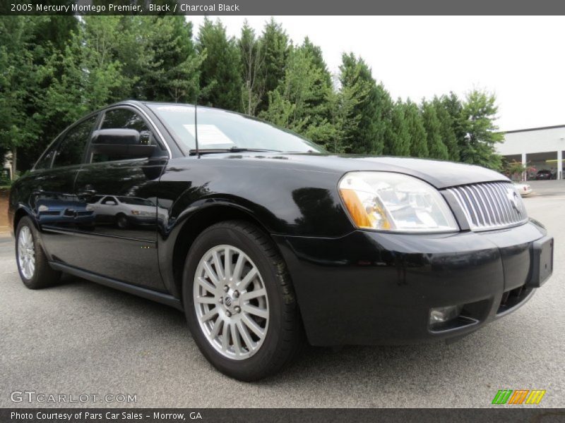 Black / Charcoal Black 2005 Mercury Montego Premier