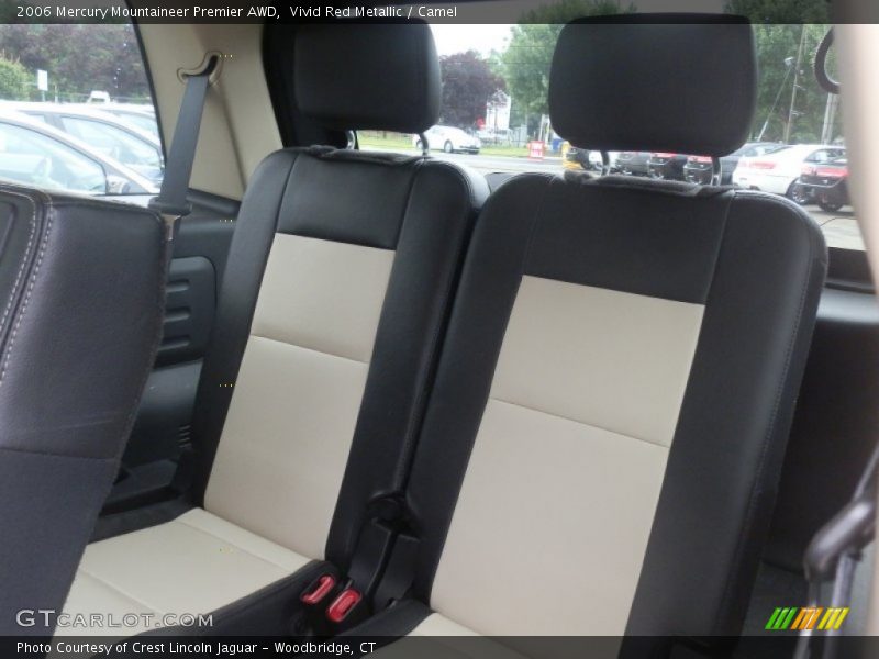 Vivid Red Metallic / Camel 2006 Mercury Mountaineer Premier AWD