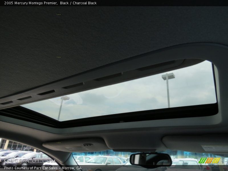 Black / Charcoal Black 2005 Mercury Montego Premier