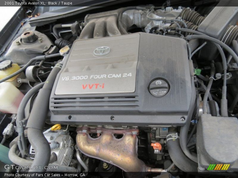 Black / Taupe 2001 Toyota Avalon XL