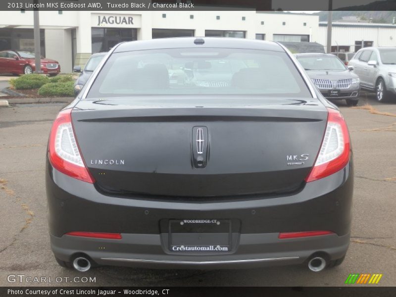 Tuxedo Black / Charcoal Black 2013 Lincoln MKS EcoBoost AWD