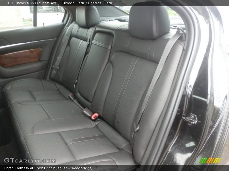  2013 MKS EcoBoost AWD Charcoal Black Interior