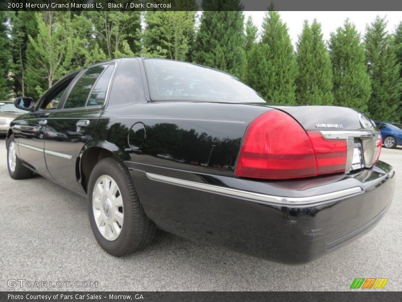 Black / Dark Charcoal 2003 Mercury Grand Marquis LS