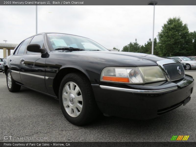 Black / Dark Charcoal 2003 Mercury Grand Marquis LS
