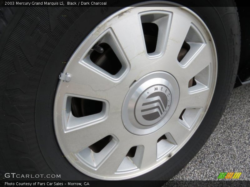 Black / Dark Charcoal 2003 Mercury Grand Marquis LS