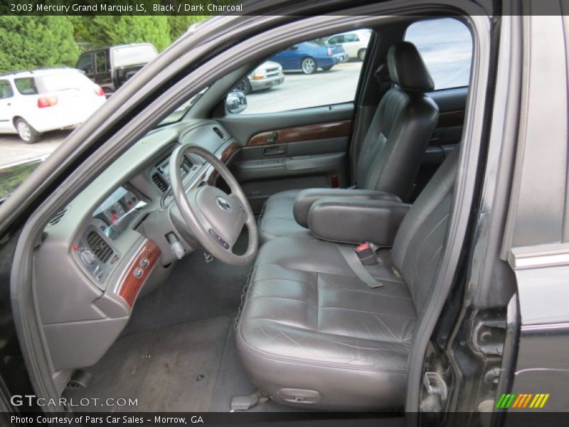 Black / Dark Charcoal 2003 Mercury Grand Marquis LS