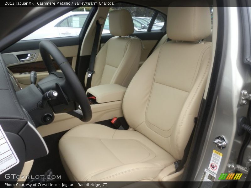 Cashmere Metallic / Barley/Warm Charcoal 2012 Jaguar XF