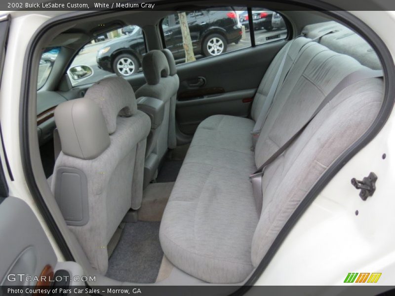 White / Medium Gray 2002 Buick LeSabre Custom