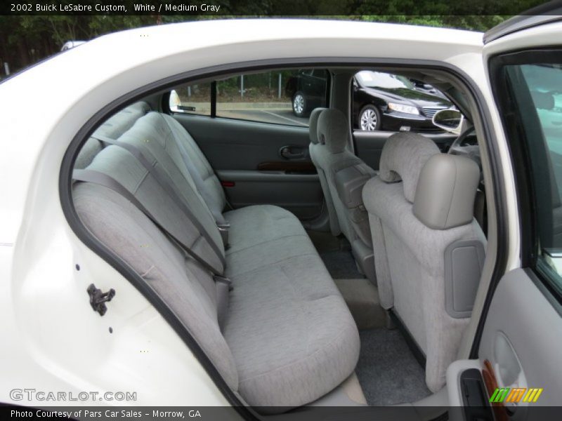 White / Medium Gray 2002 Buick LeSabre Custom