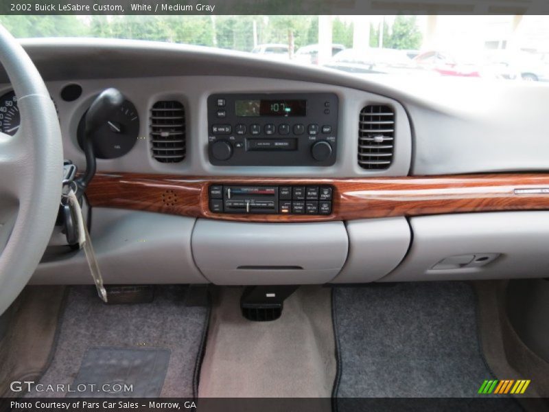 White / Medium Gray 2002 Buick LeSabre Custom