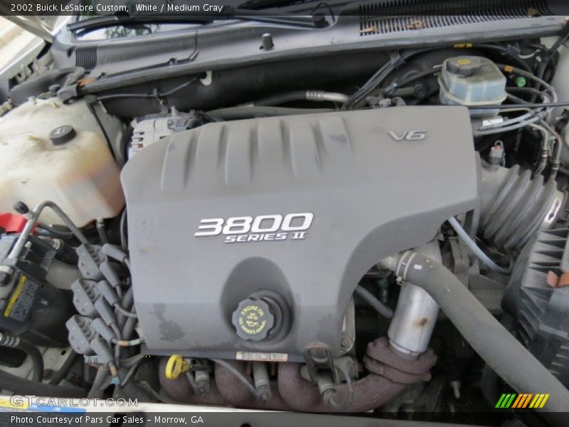 White / Medium Gray 2002 Buick LeSabre Custom