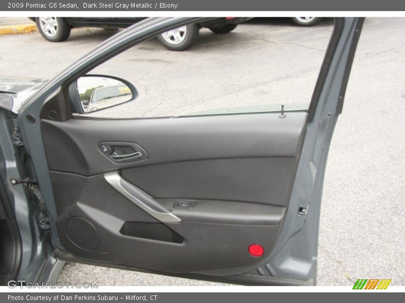 Dark Steel Gray Metallic / Ebony 2009 Pontiac G6 Sedan