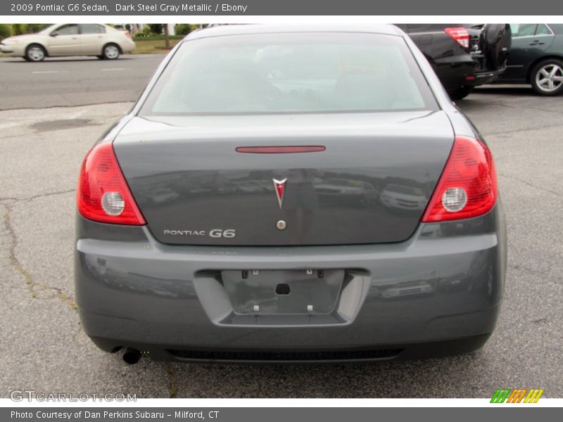 Dark Steel Gray Metallic / Ebony 2009 Pontiac G6 Sedan