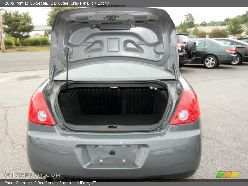 Dark Steel Gray Metallic / Ebony 2009 Pontiac G6 Sedan