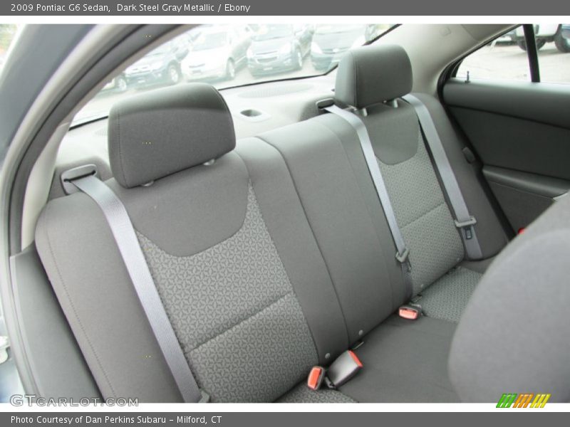 Dark Steel Gray Metallic / Ebony 2009 Pontiac G6 Sedan