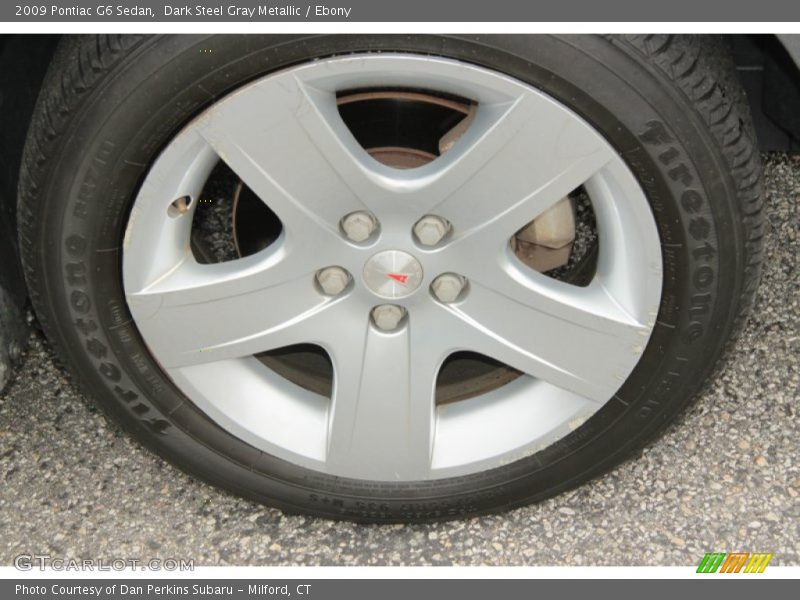 Dark Steel Gray Metallic / Ebony 2009 Pontiac G6 Sedan