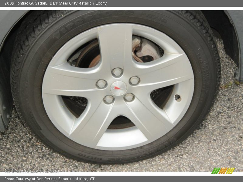 Dark Steel Gray Metallic / Ebony 2009 Pontiac G6 Sedan