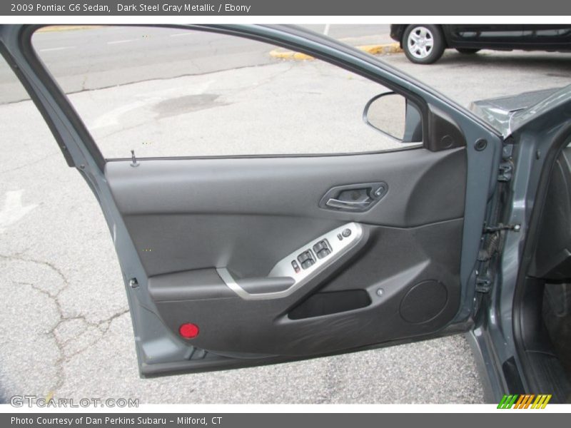 Dark Steel Gray Metallic / Ebony 2009 Pontiac G6 Sedan