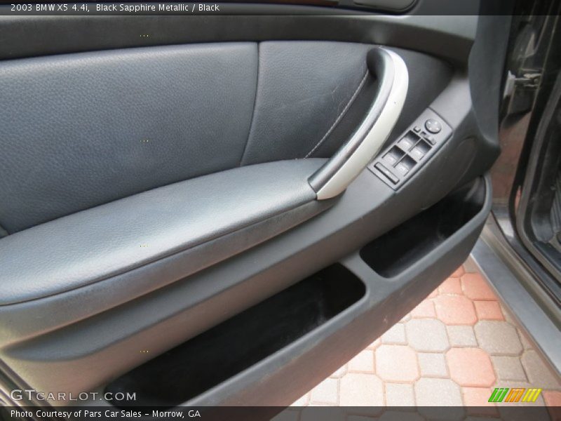 Black Sapphire Metallic / Black 2003 BMW X5 4.4i