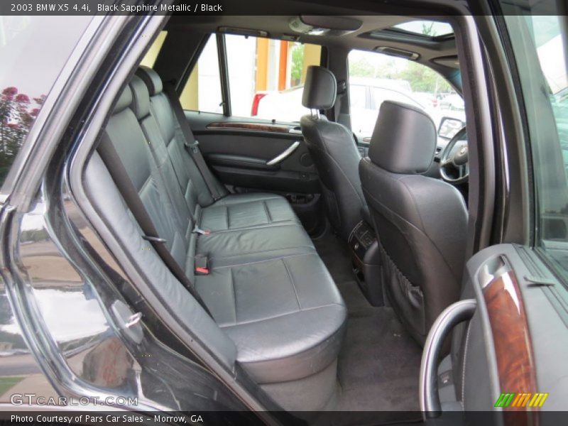 Black Sapphire Metallic / Black 2003 BMW X5 4.4i