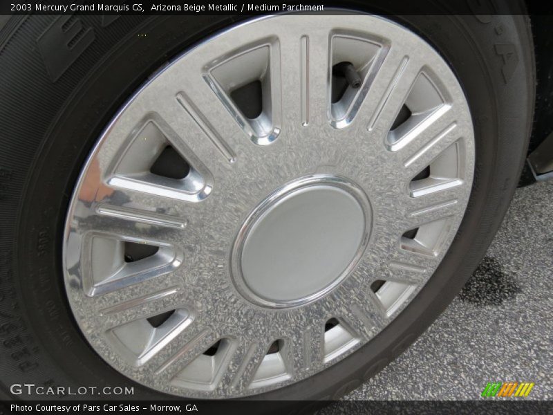 Arizona Beige Metallic / Medium Parchment 2003 Mercury Grand Marquis GS