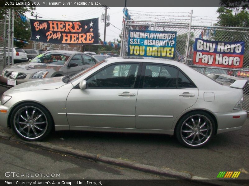 Millennium Silver Metallic / Black 2002 Lexus IS 300