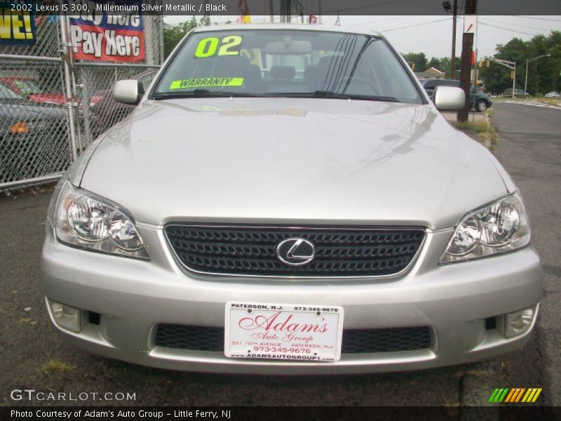 Millennium Silver Metallic / Black 2002 Lexus IS 300