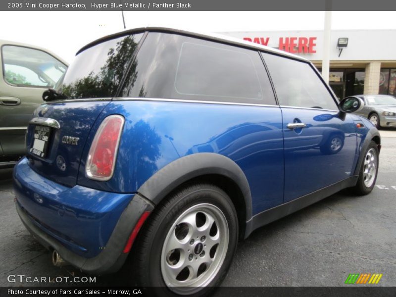 Hyper Blue Metallic / Panther Black 2005 Mini Cooper Hardtop
