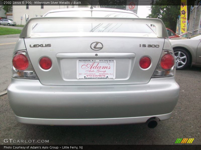 Millennium Silver Metallic / Black 2002 Lexus IS 300