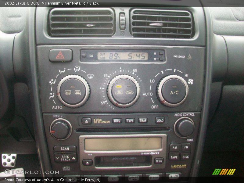 Millennium Silver Metallic / Black 2002 Lexus IS 300