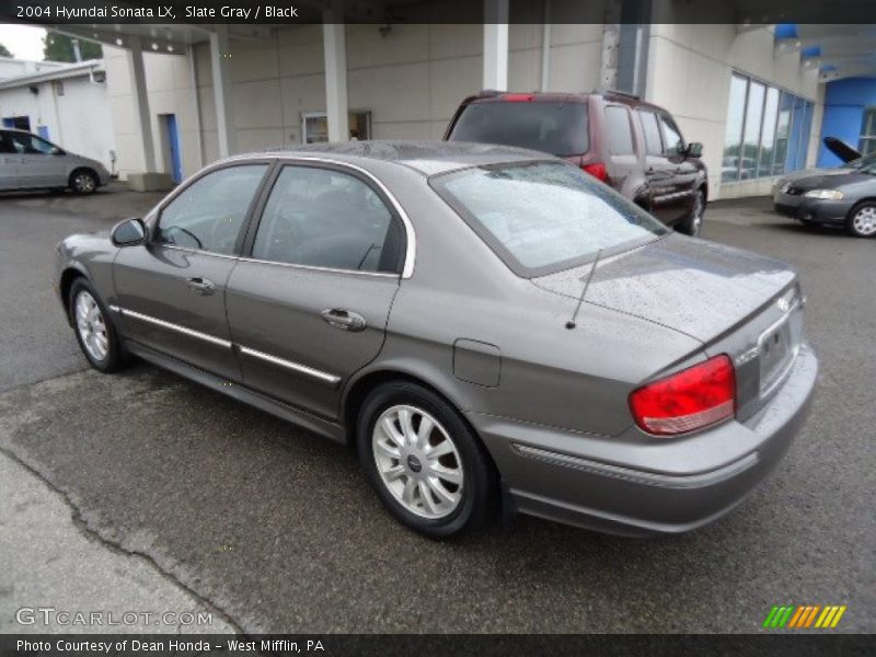 Slate Gray / Black 2004 Hyundai Sonata LX