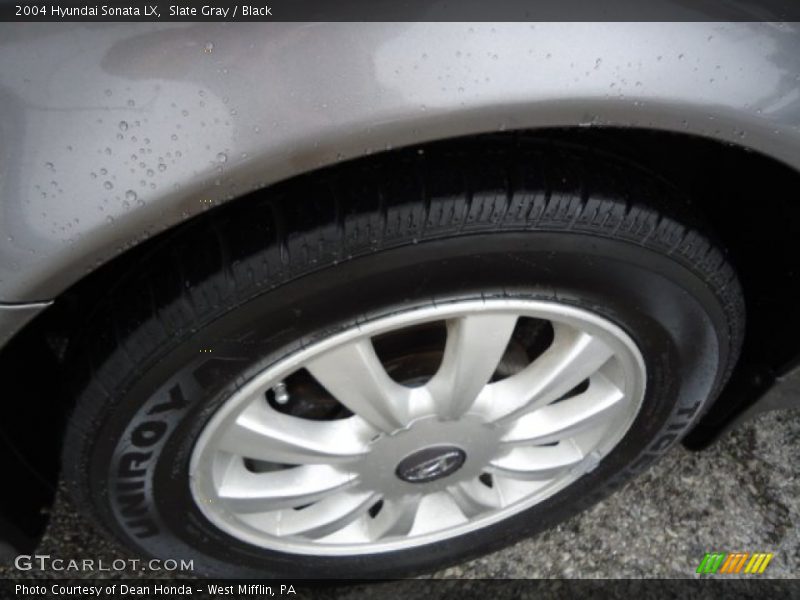 Slate Gray / Black 2004 Hyundai Sonata LX