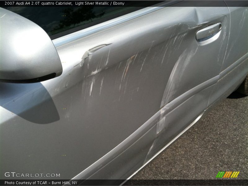 Light Silver Metallic / Ebony 2007 Audi A4 2.0T quattro Cabriolet