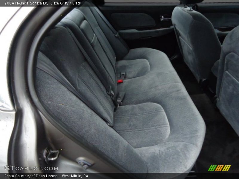 Slate Gray / Black 2004 Hyundai Sonata LX