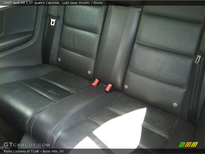 Light Silver Metallic / Ebony 2007 Audi A4 2.0T quattro Cabriolet