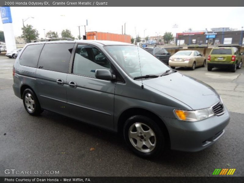 Granite Green Metallic / Quartz 2000 Honda Odyssey EX