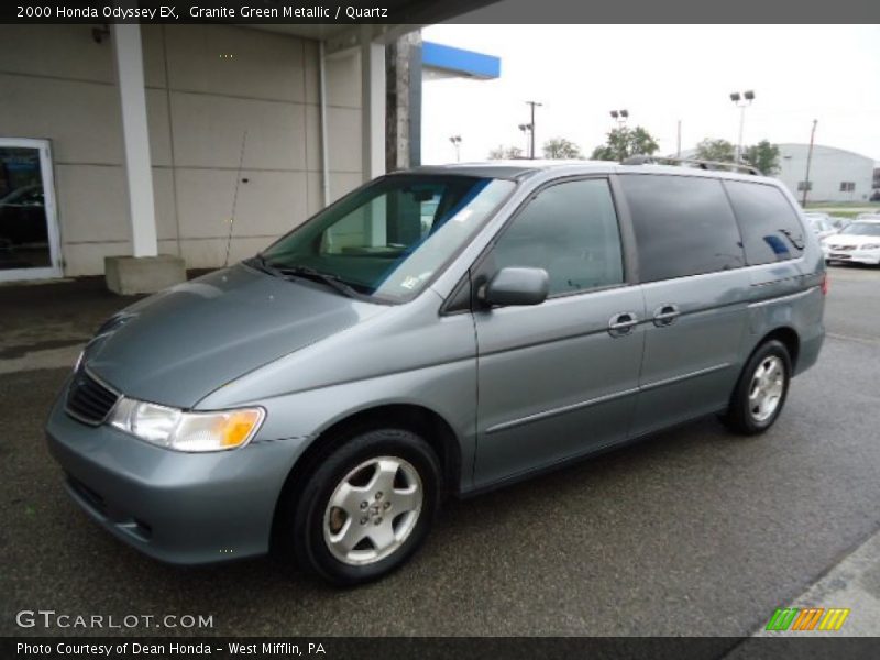 Granite Green Metallic / Quartz 2000 Honda Odyssey EX