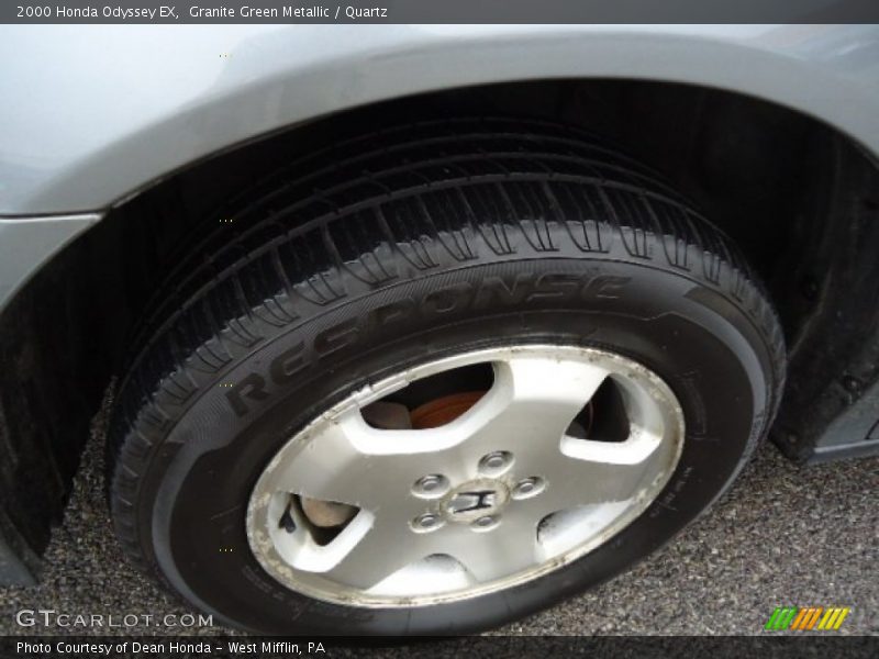 Granite Green Metallic / Quartz 2000 Honda Odyssey EX