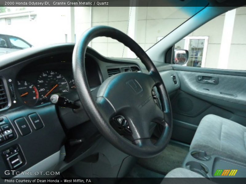 Granite Green Metallic / Quartz 2000 Honda Odyssey EX