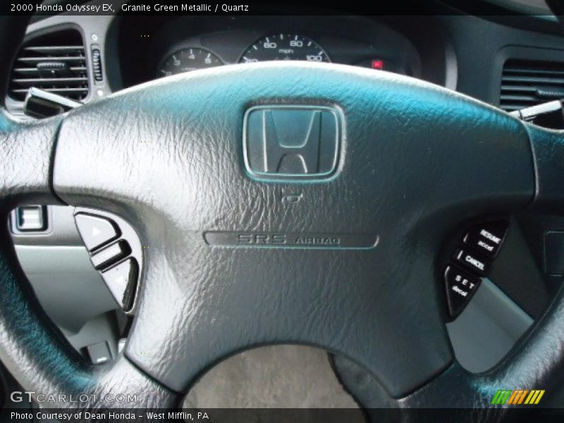 Granite Green Metallic / Quartz 2000 Honda Odyssey EX