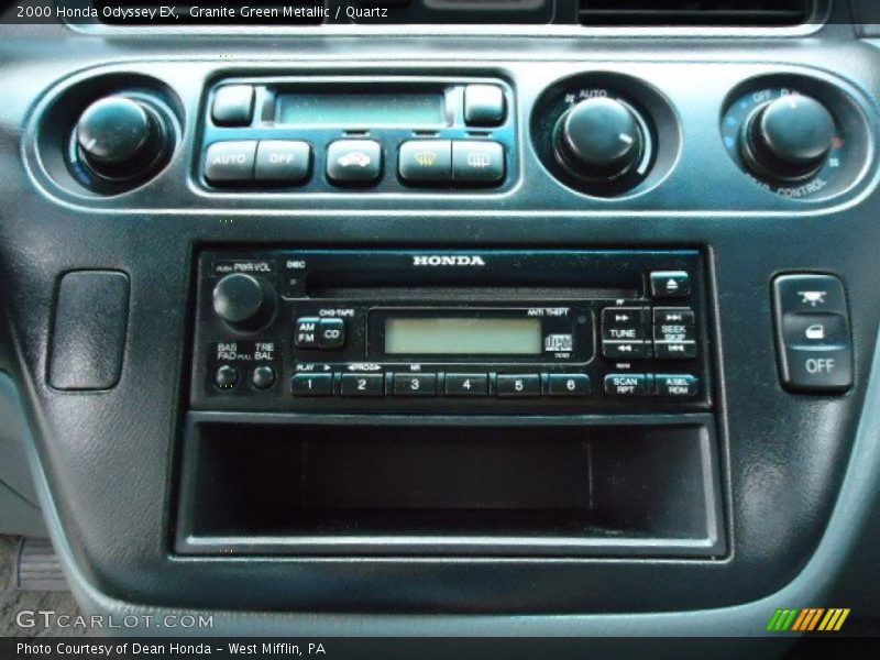 Granite Green Metallic / Quartz 2000 Honda Odyssey EX