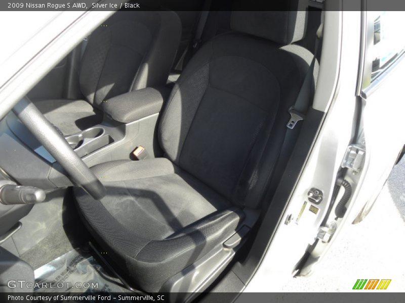 Silver Ice / Black 2009 Nissan Rogue S AWD