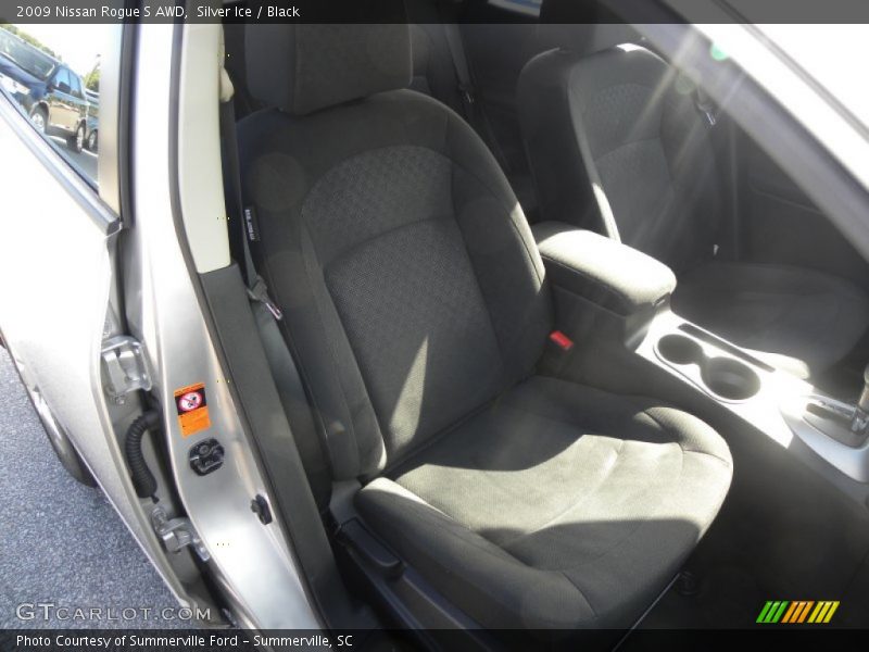 Silver Ice / Black 2009 Nissan Rogue S AWD