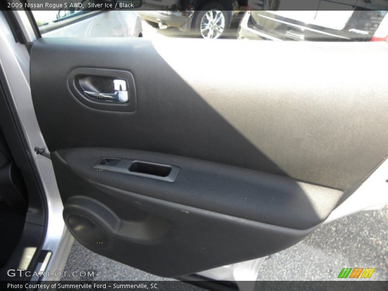 Silver Ice / Black 2009 Nissan Rogue S AWD