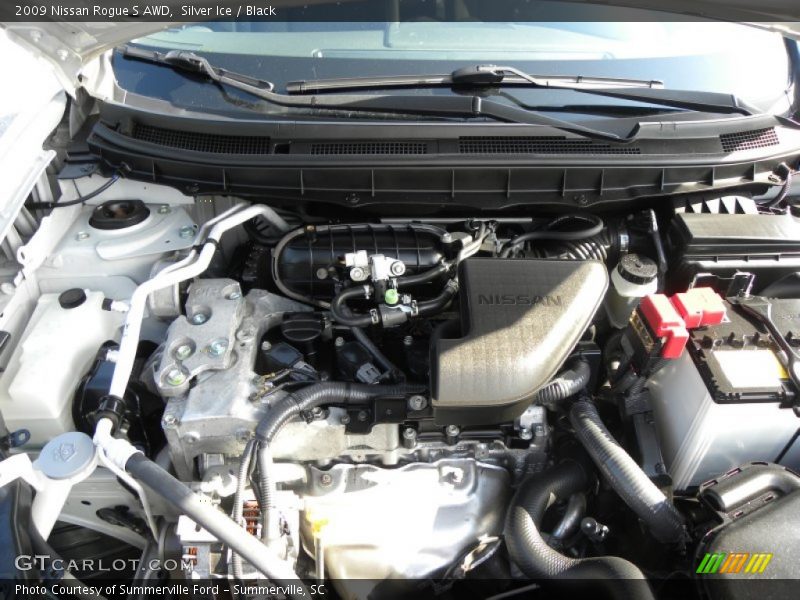 Silver Ice / Black 2009 Nissan Rogue S AWD