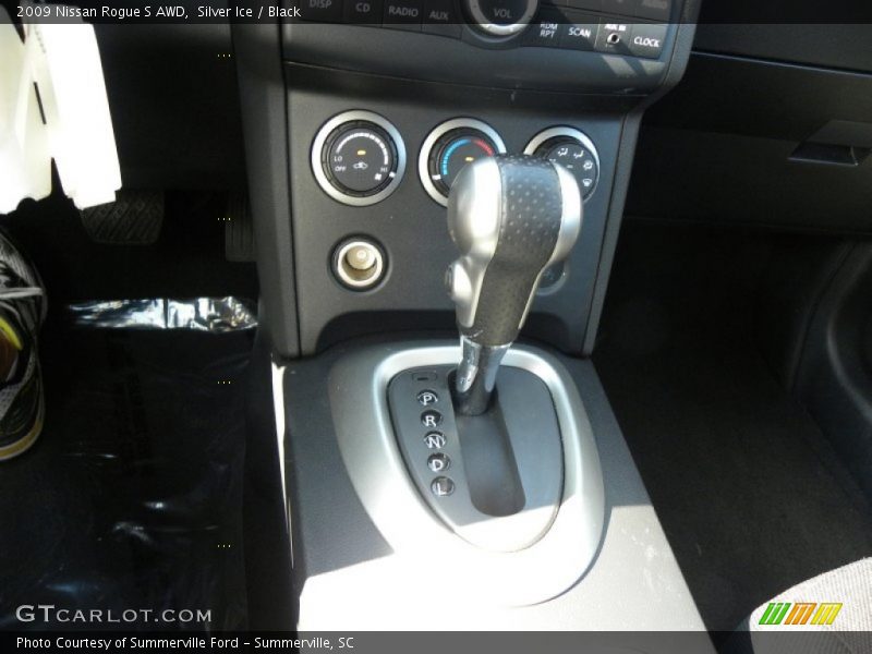 Silver Ice / Black 2009 Nissan Rogue S AWD