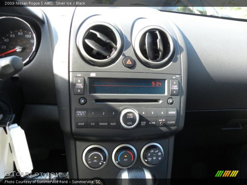 Silver Ice / Black 2009 Nissan Rogue S AWD