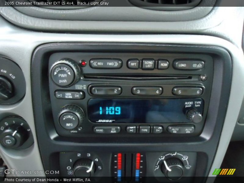 Black / Light Gray 2005 Chevrolet TrailBlazer EXT LS 4x4