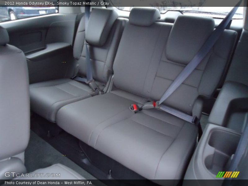 Smoky Topaz Metallic / Gray 2012 Honda Odyssey EX-L