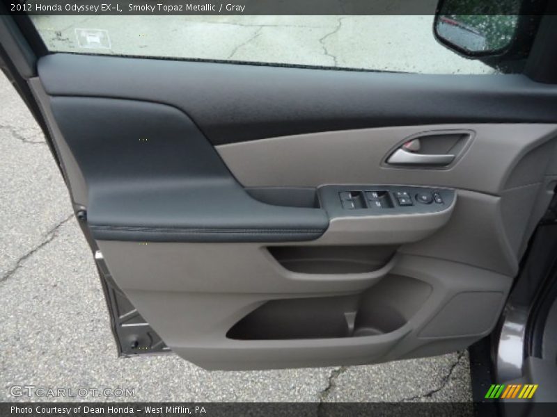 Smoky Topaz Metallic / Gray 2012 Honda Odyssey EX-L